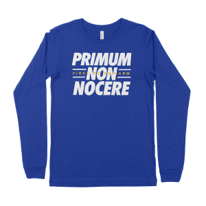 FWMS Unisex Do No Harm Latin Long Sleeve Jersey Tee